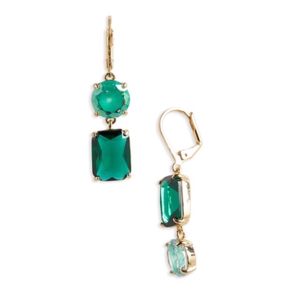 KATE SPADE • Shine On Mismatched Drop Earrings - Picture 3 of 5